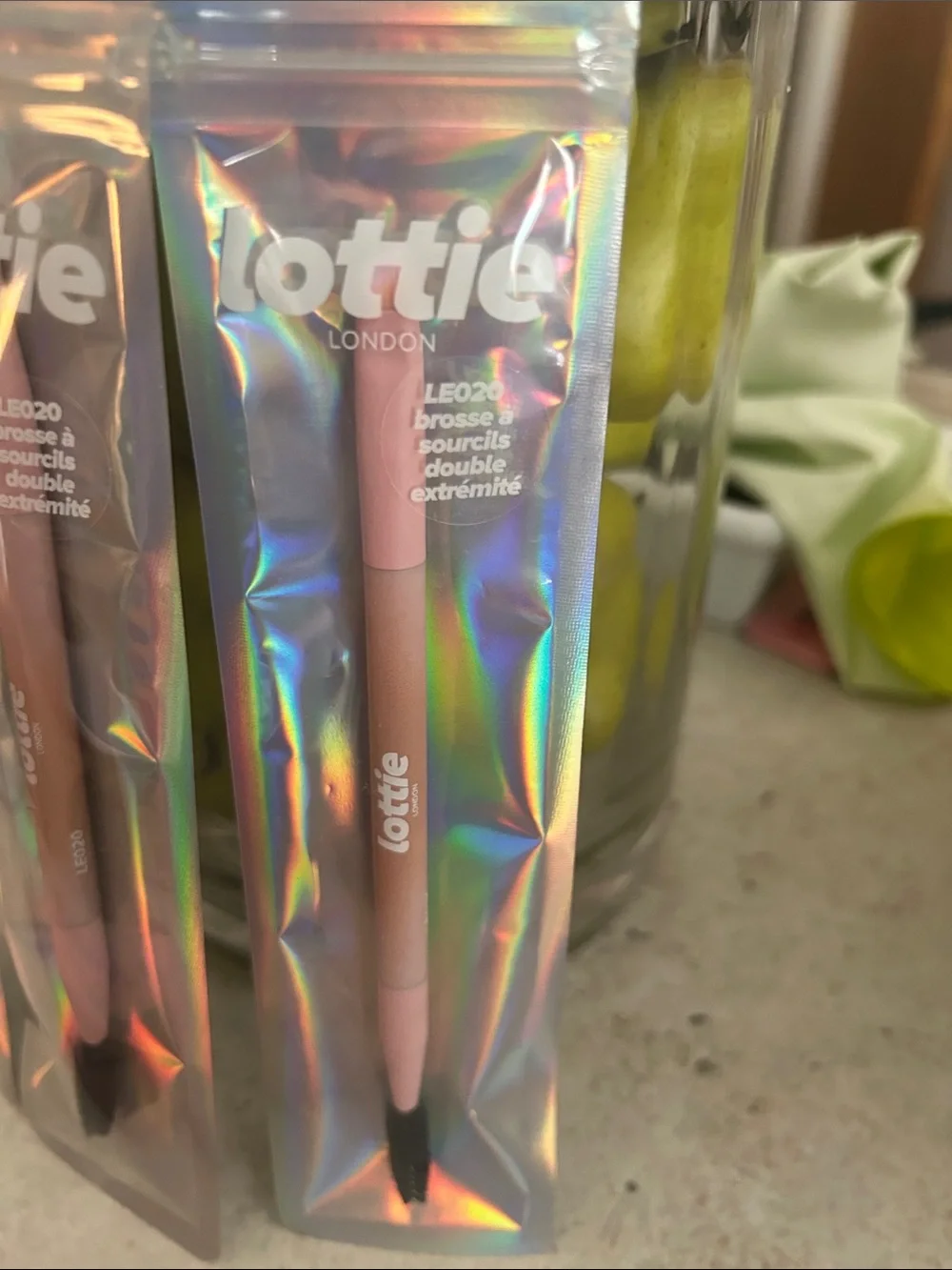 Aura Pink and Peach Brow & Lash Beauty Set